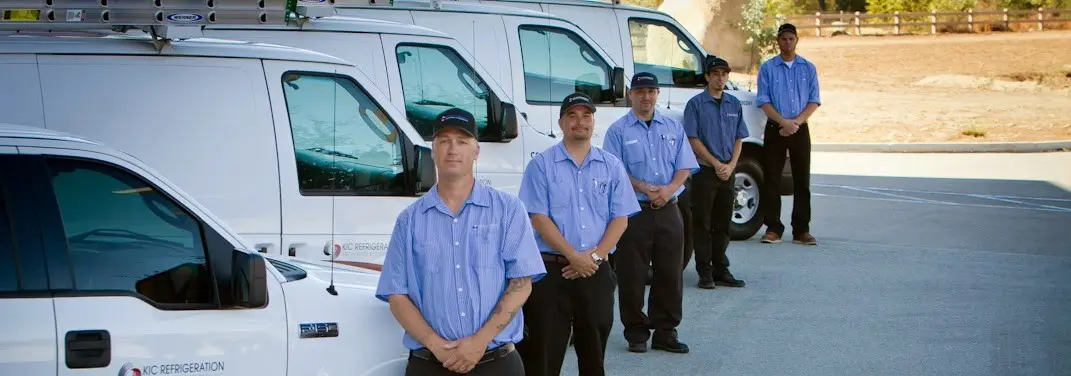 KIC Refrigeration crew ready for Mini Split Repair jobs across Fox Crossing